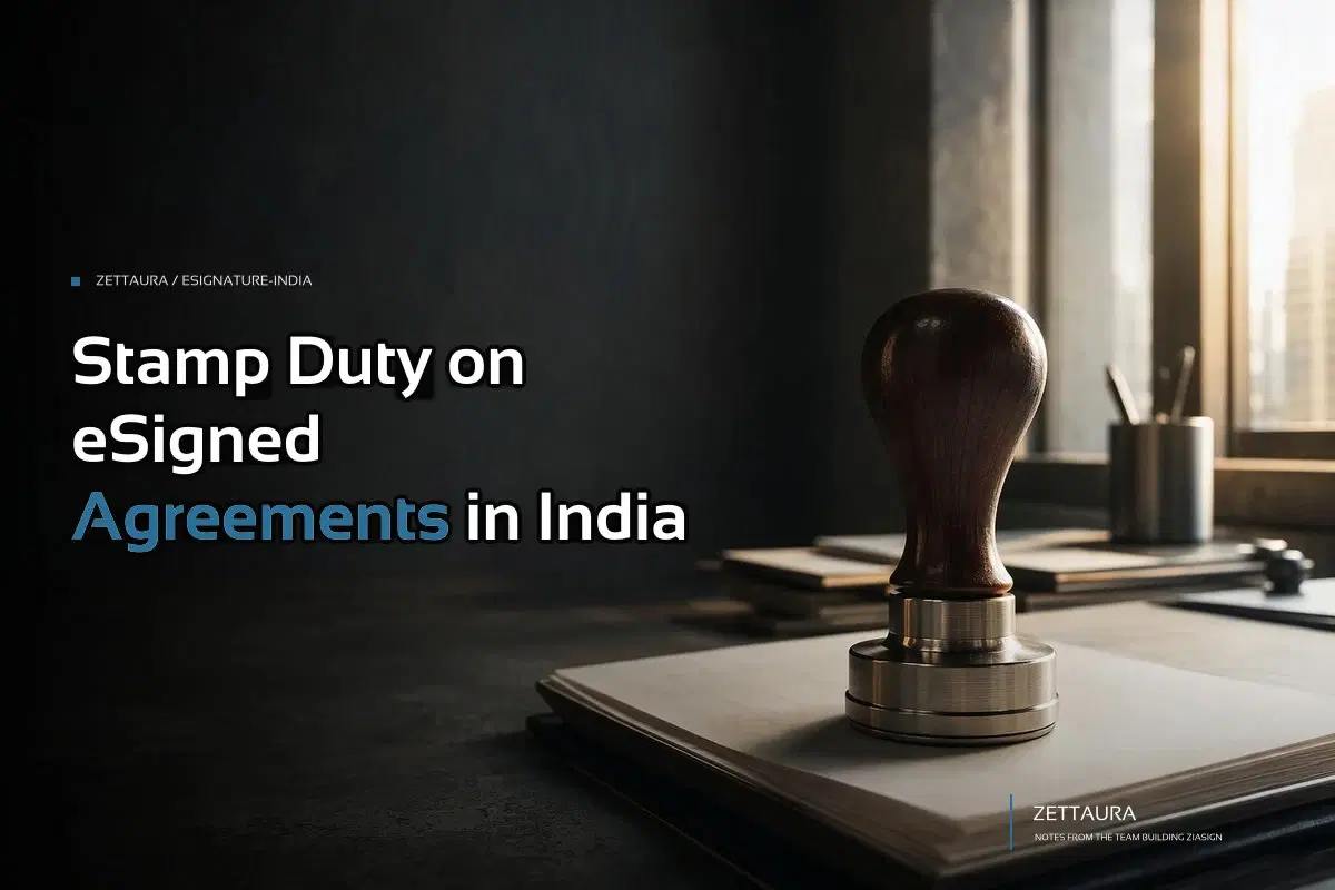 Stamp Duty on eSigned Agreements in India