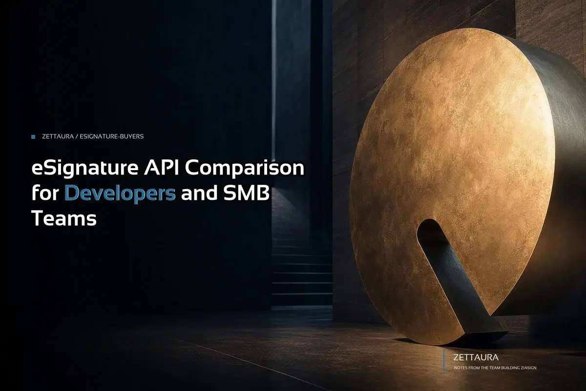 eSignature API Comparison for Developers and SMB Teams
