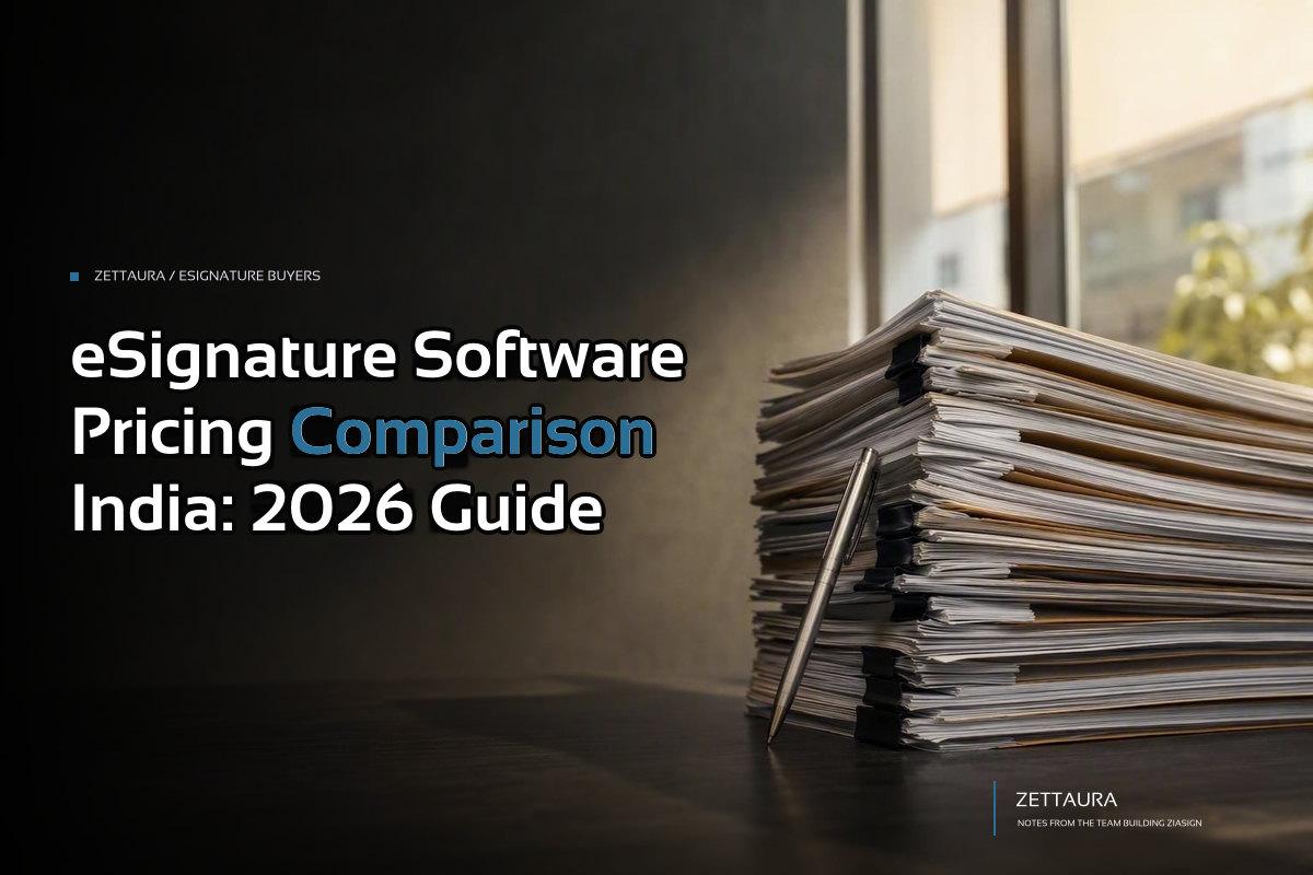 eSignature Software Pricing Comparison India: 2026 Guide